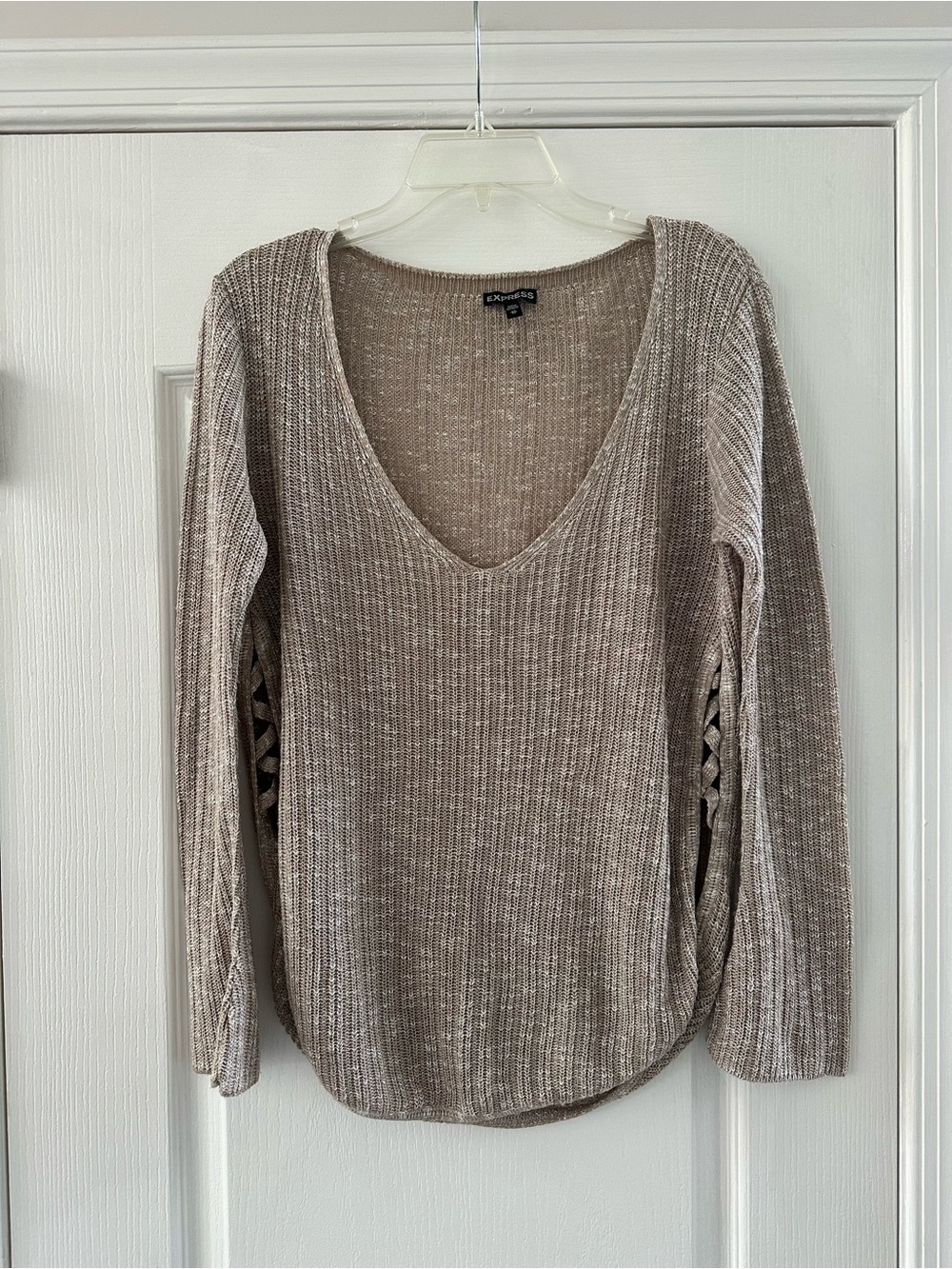 Express Long Sleeve Knit Sweater